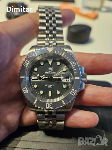 Steeldive SD-1953 Automatic, снимка 4 - Мъжки - 55660229