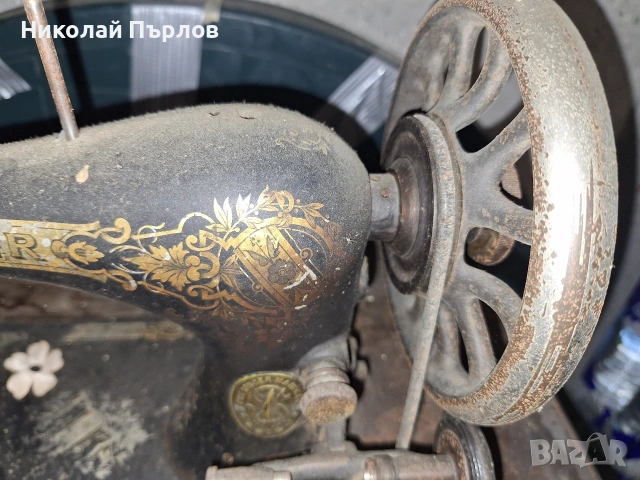 Продавам шевна машина Сингер, снимка 3 - Шевни машини - 54251425