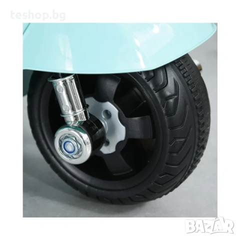 Детски електрически мотоциклет Homcom, модел Vespa, 18-36 месеца, снимка 4 - Детски велосипеди, триколки и коли - 54656889