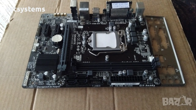 Дънна платка Gigabyte GA-H110M-DS2 Socket LGA1151, снимка 5 - Дънни платки - 53939542