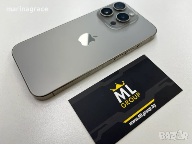 iPhone 15 Pro 128GB Natural, втора употреба, снимка 3 - Apple iPhone - 54484124