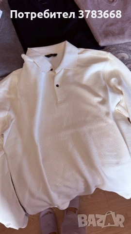 Мъжка блуза тип поло Massimo Dutti, размер XL 