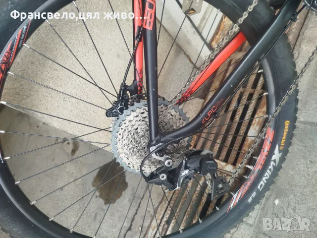 27.5 цола алуминиев велосипед колело,2 по 11 скорости Shimano deore xt , снимка 6 - Велосипеди - 55403392