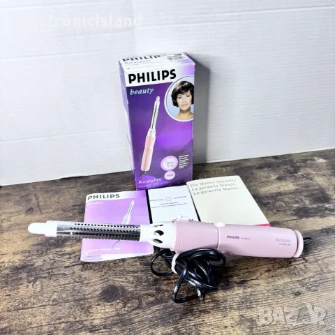 Чисто нова Ретро маша за коса Philips Airstylist Voyage 300 HP4622, мощност 300W, подходяща за път, снимка 3 - Маши за коса - 55360627