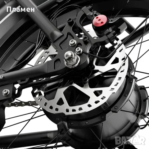 Нов!! Електрически велосипед ONESPORT OT16 MAX 500W 48V/18.Ah 50км.ч., снимка 17 - Велосипеди - 55531383