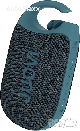 JUOVI J6301 Преносим Bluetooth високоговорител (син, щипка J1) 