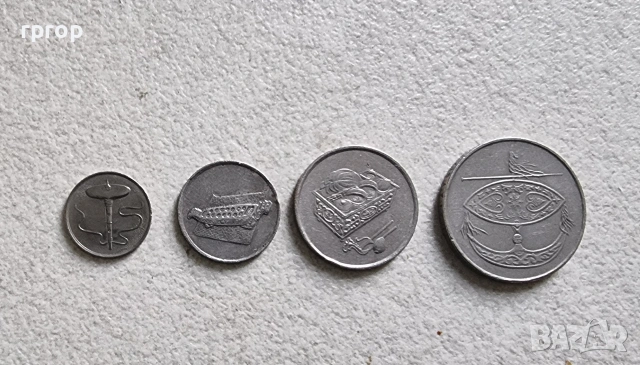 Малайзия. 5, 10, 20 и 50 сен. 4 бройки., снимка 4 - Нумизматика и бонистика - 52557269