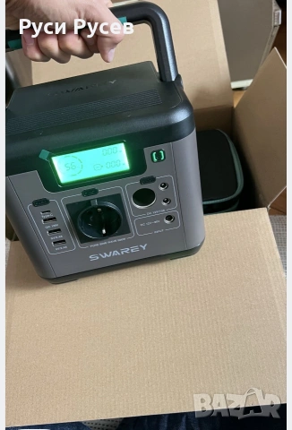 НОВИ с 24м ГАРАНЦИЯ! Оригинален комплект Swarey S500 + Swarey 100W Соларен Панел. Отлично Off-Grid Р, снимка 3 - Къмпинг мебели - 55034244