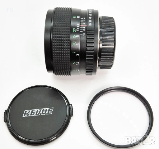 Светлосилен Обектив REVUENON 55mm f1.2 MC (Pentax K байонет), снимка 2 - Обективи и филтри - 54404374