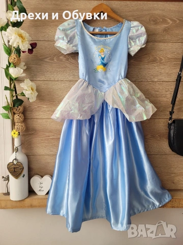 Детска дълга рокля Пепеляшка