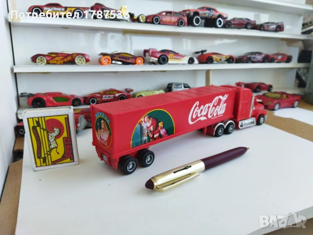 Колекционерски камион COCA COLA 31см. Старо издание, снимка 7 - Колекции - 54571920