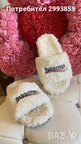 чехли Balenciaga 37-38, снимка 3 - Други - 54774846
