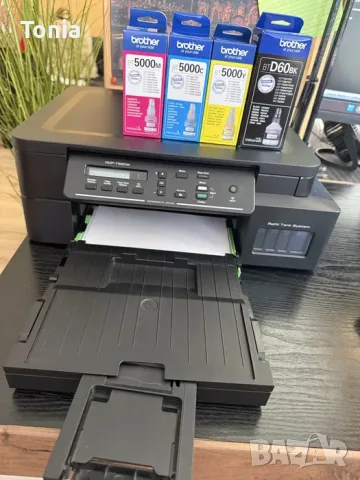 Продавам принтер Brother DCP-T520W, снимка 3 - Принтери, копири, скенери - 55363827
