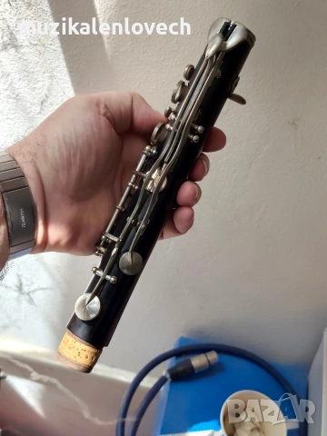 Vintage Amati Kraslice Wooden Clarinet /German System/ Made in Czechoslovakia кларинет с куфар, снимка 11 - Духови инструменти - 55206116