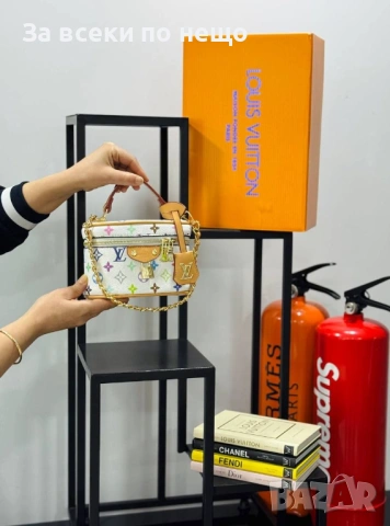 Louis Vuitton Дамска Чанта Тип Куфар Луис Витон - Различни Цветове Код E1366, снимка 4 - Чанти - 53979866