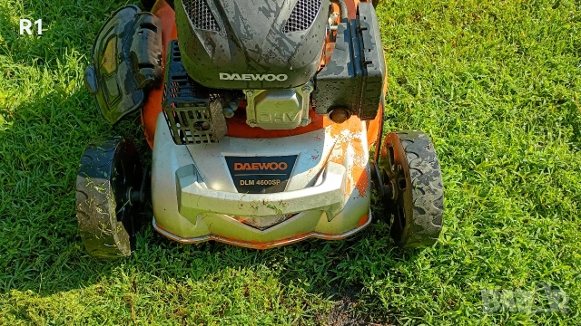 Бензинова косачка за трева/ Самоходна косачка/ DAEWOO 150сс 46см, снимка 5 - Градинска техника - 54863192