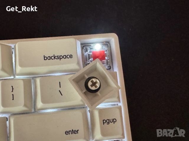 Custom keyboard/ гейминг клавиатура 65%, снимка 5 - Клавиатури и мишки - 54839677