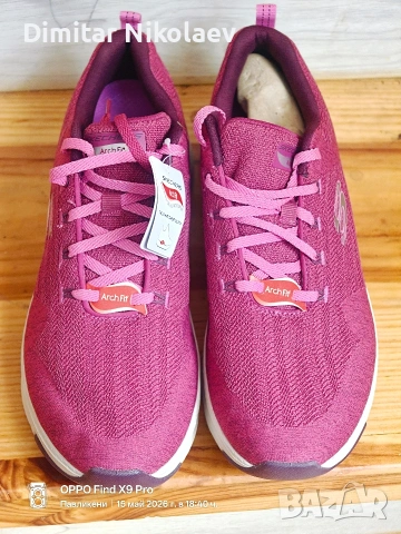 Skechers Arch Fit - Comfy Wave , снимка 2 - Спортни обувки - 54567207