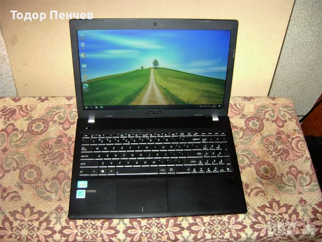 Asus P55V - Core i3, 4 G RAM, 500 GB HDD, зарядно, 3 ч. батерия