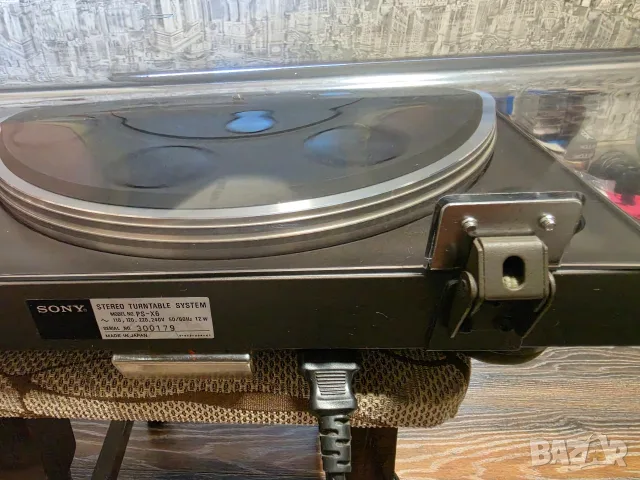 Продавам грамофон Sony PS-X6 , снимка 4 - Грамофонни плочи - 55411698