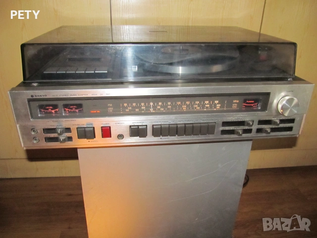 SANYO HI-FI MUSIC SISTEM DXT 5502LV 95W  ЦЕНА 75 ЕВРО, снимка 4 - Ресийвъри, усилватели, смесителни пултове - 54990336