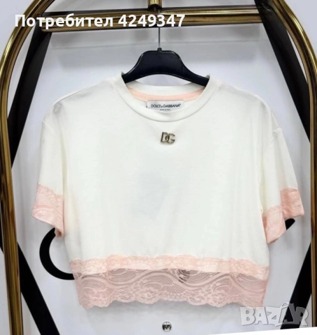 Тениска D&G Dolce Gabanna, снимка 2 - Тениски - 54668943
