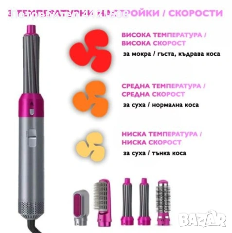 Маша за коса с 5 приставки - нова, снимка 15 - Други - 54981310