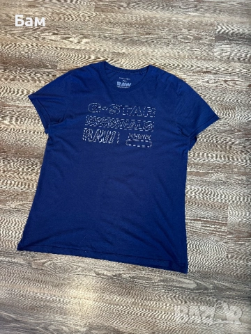 Оригинална мъжка тениска G-Star RAW Originals размер Л, снимка 2 - Тениски - 54754061