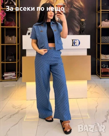 Gucci Дамски Комплект Гучи - Различни Цветове Код SK1591, снимка 5 - Комплекти - 54656737