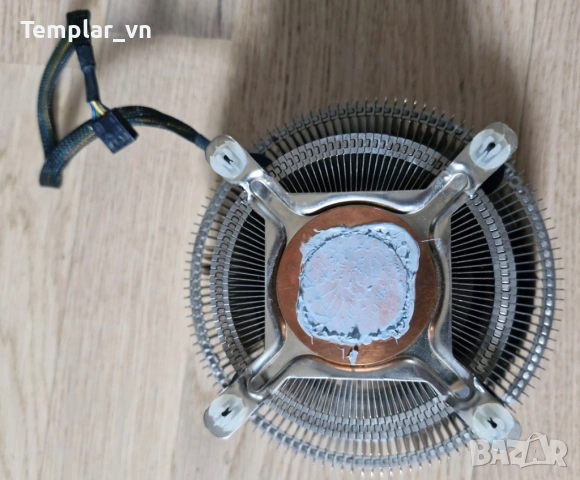 INTEL socket 775 LARGE BOX cooler, copper base, снимка 4 - Процесори - 54246050