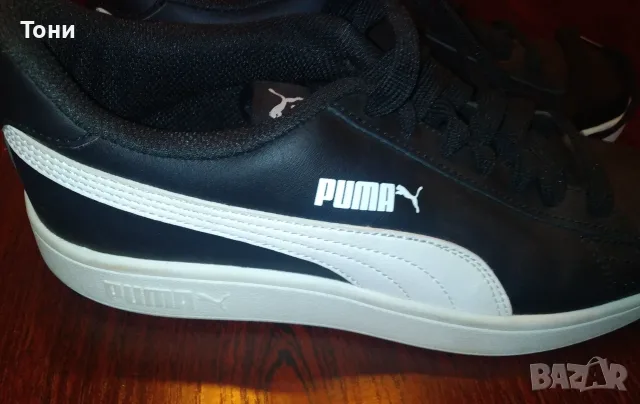 PUMA Оригинал Нови Дамски Маратонки от Естествена Кожа 40, снимка 5 - Маратонки - 55533761