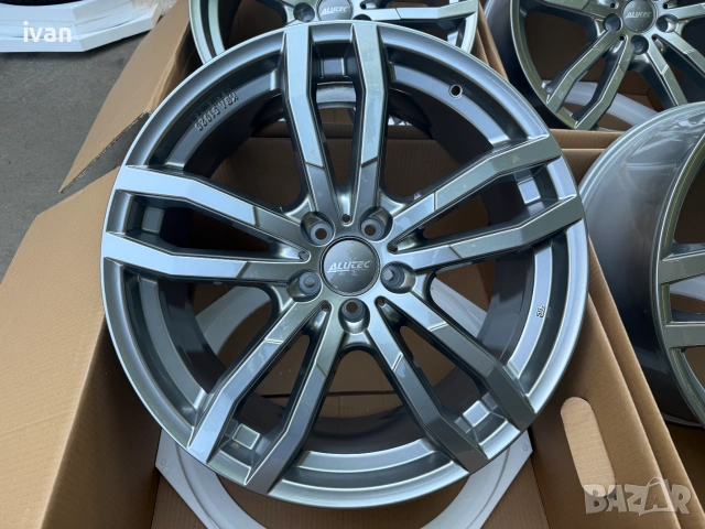 4 бр. чисто нови алуминиеви джанти Alutec 21 цола 5x112, централен отвор 66.5, ET35, 9.5J, снимка 8 - Гуми и джанти - 55263215
