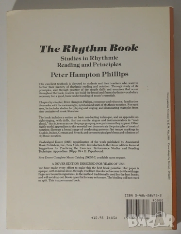 The Rhythm Book - Studies in Rhythmic Reading and Principles - 1995, 2012 - Peter Hampton Phillips, снимка 2 - Специализирана литература - 54377000