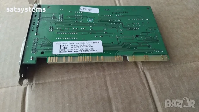 Звукова карта Creative Labs Sound Blaster ViBRA 16XV CT4170 16-bit ISA, снимка 7 - Други - 55335738