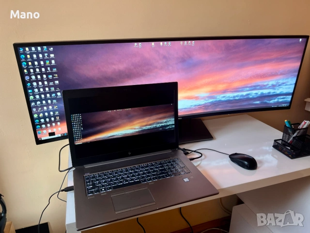 HP ZBook 17 G5 Mobile Workstation - Върхов модел лаптоп с 6-ядрен Xeon, снимка 5 - Лаптопи за работа - 54017298