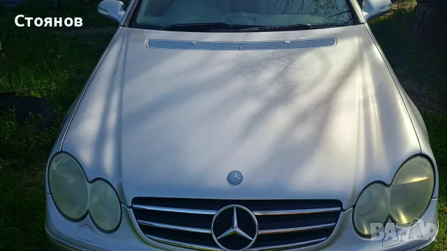 Преден капак за Mercedes CLK W209 с код на боята 744