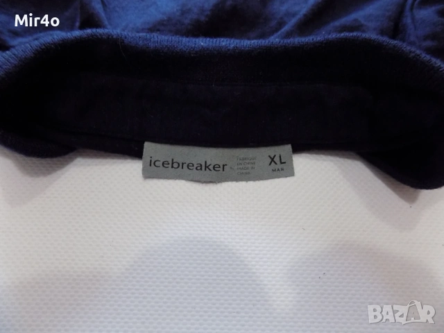 тениска icebreaker wool риза блуза худи горнище туризъм мъжка оригинална XL, снимка 4 - Спортни дрехи, екипи - 39796095