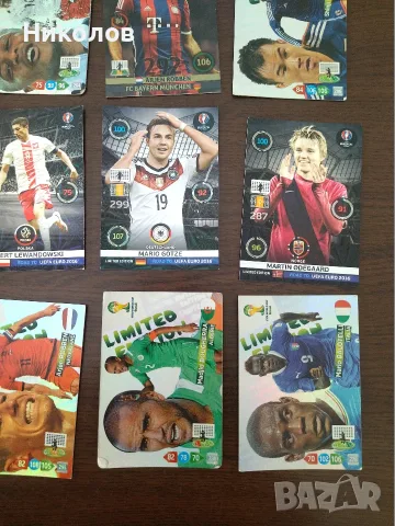 Продавам PANINI Trading cards, снимка 11 - Колекции - 55482107