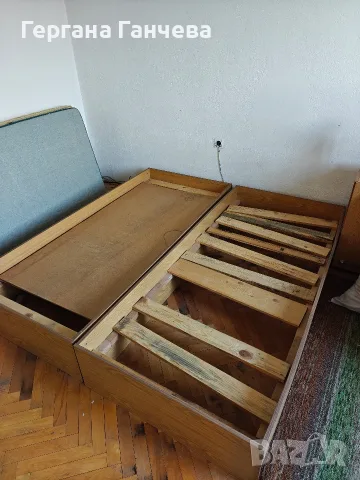 2 бр. легло с матрак , снимка 2 - Спални и легла - 55645848