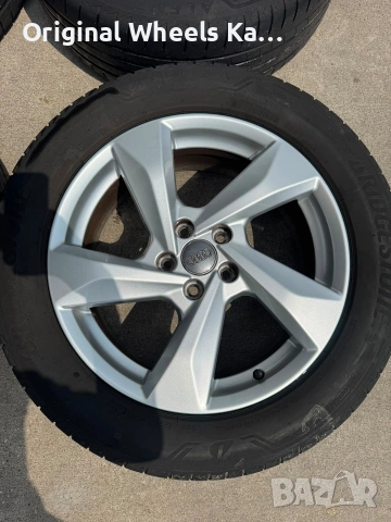 Оригинални джанти с гуми за Audi / Ауди Q3 18" 5x112, снимка 4 - Гуми и джанти - 54973472