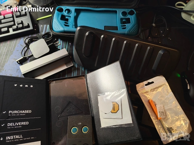 Steam Deck 512GB + 256GB SDcard + аксесоари, снимка 4 - Други игри и конзоли - 54156376