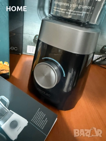 Блендер Cecotec, Power Black Titanium 1300MAX B, Настолен, 1300 W, Трошене на лед, снимка 3 - Блендери - 54689881