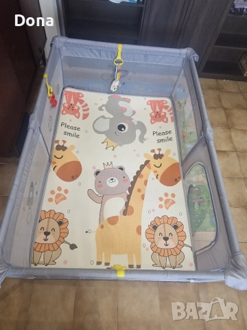 Кошара за игра +килимче 120/180