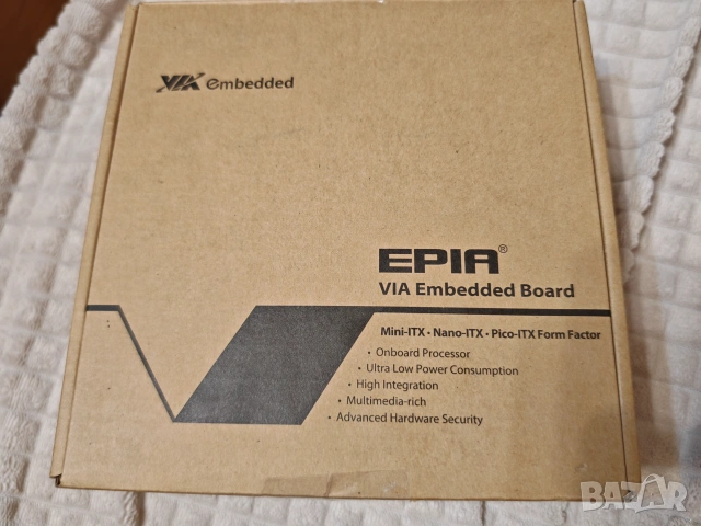 Ново индустриално Mini-ITX дъно VIA EPIA-M830-10VE с VIA Nano 1.0 GHz в оригинална кутия, снимка 3 - Дънни платки - 55164120