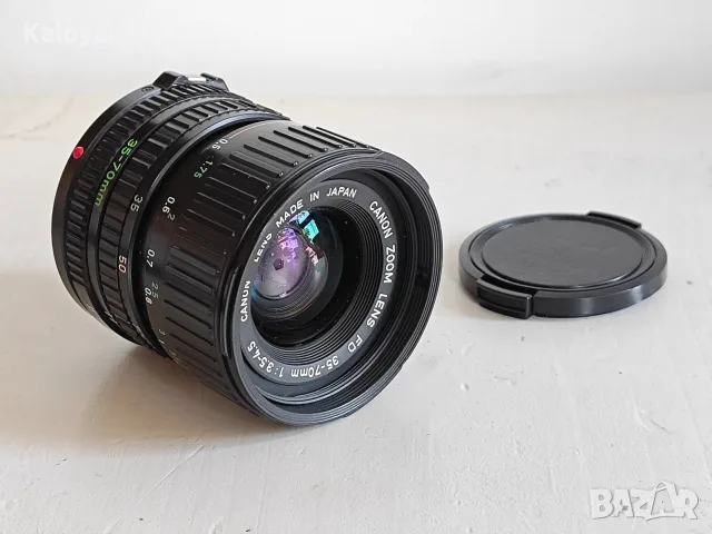 Обектив Canon FD 35-70mm f/3.5-4.5 за Canon FD байонет