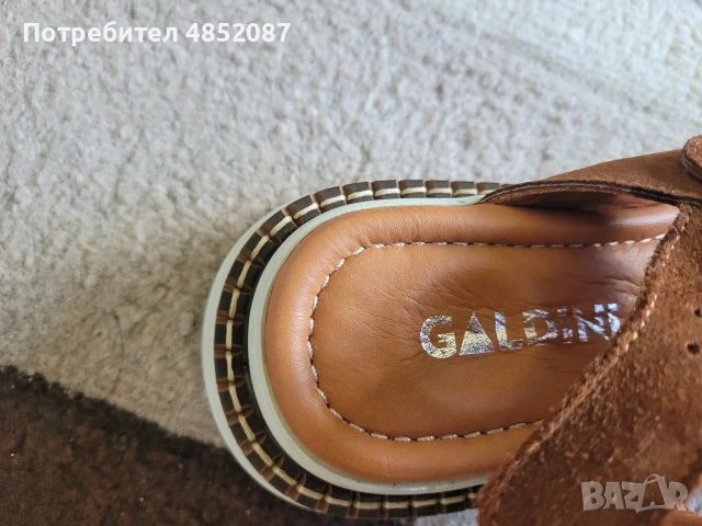 дамски велурени сандали 37-38, снимка 3 - Сандали - 55200817