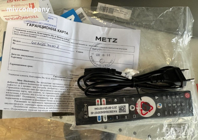 Смарт телевизор "40 Metz 40 MQE7000Z Гаранция!!!, снимка 8 - Телевизори - 54192105