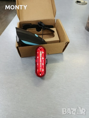LED фар сирена и стоп, снимка 3 - Аксесоари за велосипеди - 54942768