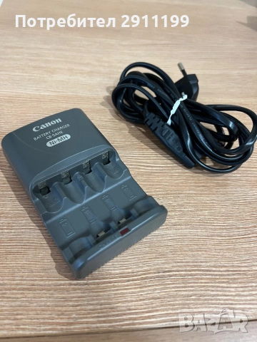 Зарядно за АА и ААА батерии Canon, снимка 4 - Друга електроника - 54255760