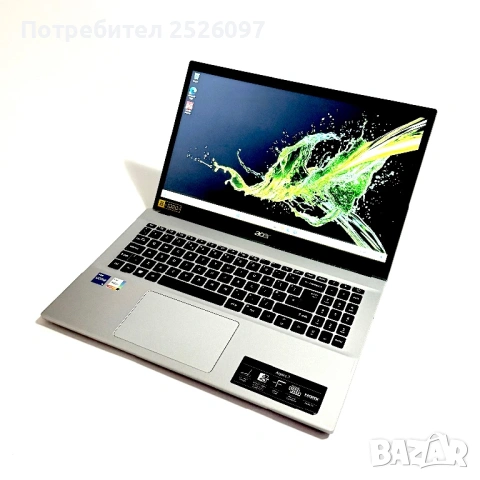 Acer Aspire 3/15,6” IPS/i5-1235U 10x 4.20GHz/512GB NVMe/Iris Xe, снимка 3 - Лаптопи за работа - 54541103